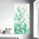 Turquoise Desert 2 by Allyson Fukushima on GIANT ART - green floral