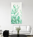 Turquoise Desert 2 by Allyson Fukushima on GIANT ART - green floral