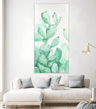 Turquoise Desert 2 by Allyson Fukushima on GIANT ART - green floral