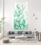 Turquoise Desert 2 by Allyson Fukushima on GIANT ART - green floral