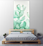 Turquoise Desert 2 by Allyson Fukushima on GIANT ART - green floral