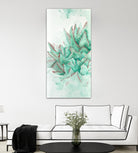 Turquoise Desert 3 by Allyson Fukushima on GIANT ART - green floral