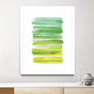 Watercolor Stripes D by THE Studio on GIANT ART - white abstract