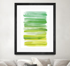 Watercolor Stripes D by THE Studio on GIANT ART - white abstract