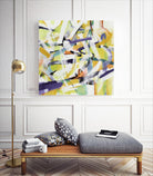 Here and There 4 - Recolor by Akiko Hiromoto on GIANT ART - yellow abstract