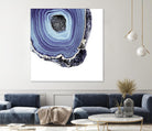 Indigo Agate C by THE Studio on GIANT ART - white abstract