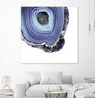 Indigo Agate C by THE Studio on GIANT ART - white abstract