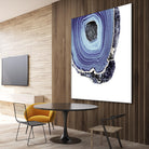 Indigo Agate C by THE Studio on GIANT ART - white abstract