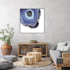 Indigo Agate C by THE Studio on GIANT ART - white abstract