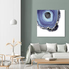 Indigo Agate C by THE Studio on GIANT ART - white abstract