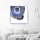 Indigo Agate C by THE Studio on GIANT ART - white abstract
