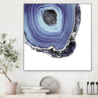 Indigo Agate C by THE Studio on GIANT ART - white abstract