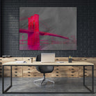 Brooklyn Bridge by THE Studio on GIANT ART - pink city scene