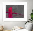 Brooklyn Bridge by THE Studio on GIANT ART - pink architecture pont