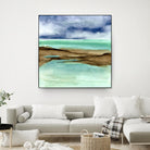 Shore V by Chris Paschke on GIANT ART - blue sea scene