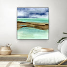 Shore V by Chris Paschke on GIANT ART - blue sea scene