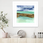 Shore V by Chris Paschke on GIANT ART - blue sea scene