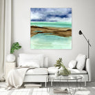 Shore V by Chris Paschke on GIANT ART - blue sea scene