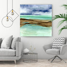 Shore V by Chris Paschke on GIANT ART - blue sea scene