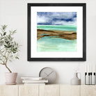 Shore V by Chris Paschke on GIANT ART - blue sea scene