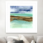 Shore V by Chris Paschke on GIANT ART - blue sea scene