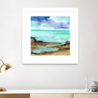 Shore VII by Chris Paschke on GIANT ART - blue sea scene