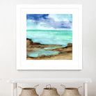 Shore VII by Chris Paschke on GIANT ART - blue sea scene