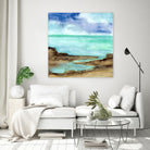 Shore VII by Chris Paschke on GIANT ART - blue sea scene