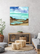 Shore VII by Chris Paschke on GIANT ART - blue sea scene