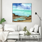 Shore VII by Chris Paschke on GIANT ART - blue sea scene