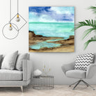 Shore VII by Chris Paschke on GIANT ART - blue sea scene