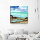 Shore VII by Chris Paschke on GIANT ART - blue sea scene