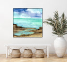 Shore VII by Chris Paschke on GIANT ART - blue sea scene