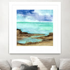 Shore VII by Chris Paschke on GIANT ART - blue sea scene