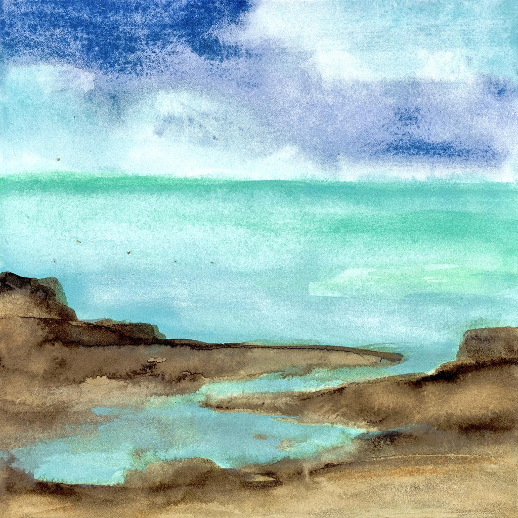 Shore VII by Chris Paschke on GIANT ART - blue sea scene