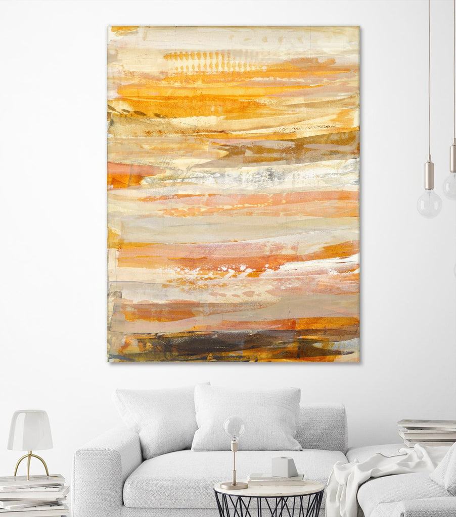 Sun Dream 2 par Maeve Harris sur GIANT ART - abstraction orange