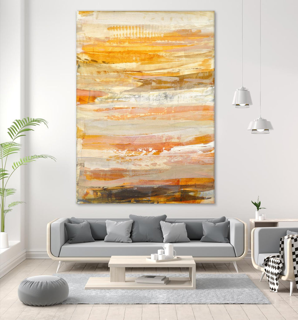 Sun Dream 2 par Maeve Harris sur GIANT ART - abstraction orange