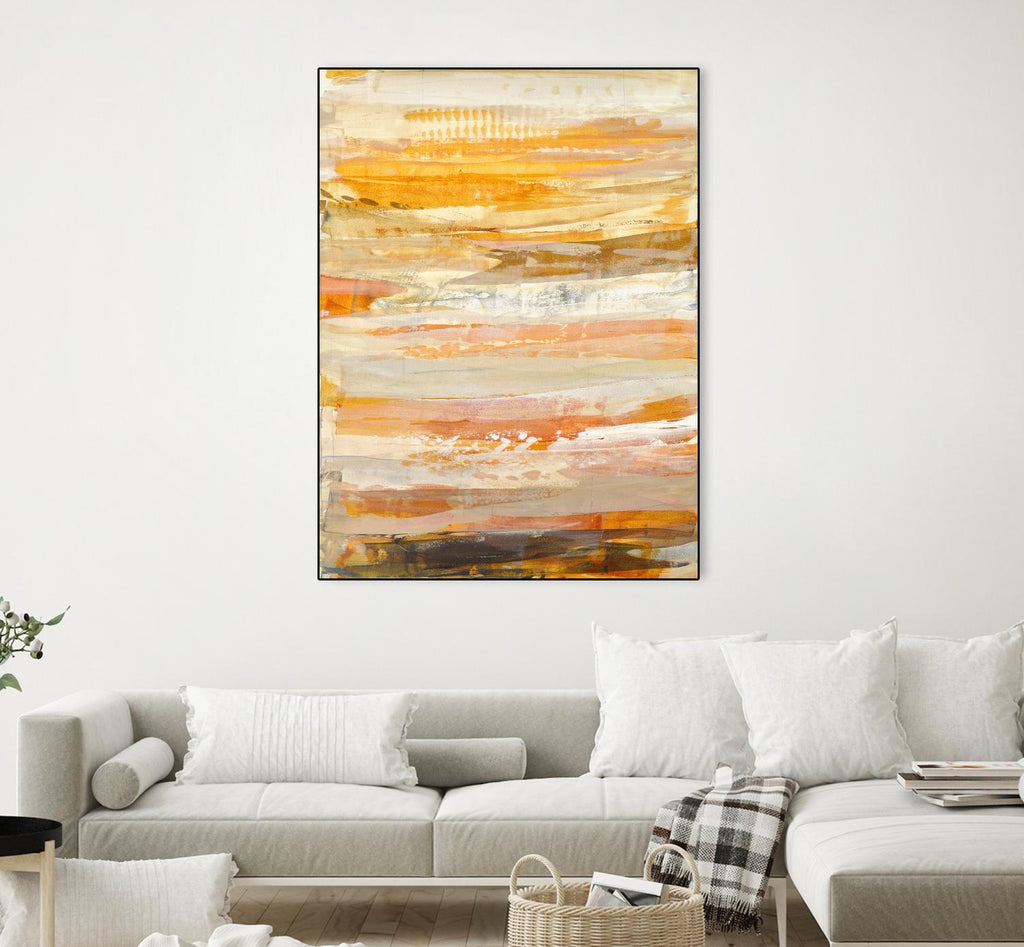 Sun Dream 2 by Maeve Harris on GIANT ART - orange abstract