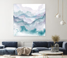 Layers of Spring D by THE Studio on GIANT ART - turquoise abstract