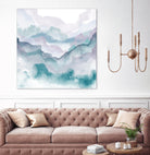 Layers of Spring D by THE Studio on GIANT ART - turquoise abstract