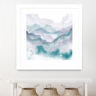 Layers of Spring D by THE Studio on GIANT ART - turquoise abstract