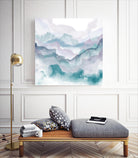 Layers of Spring D by THE Studio on GIANT ART - turquoise abstract