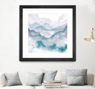 Layers of Spring D by THE Studio on GIANT ART - turquoise abstract