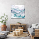 Layers of Spring D by THE Studio on GIANT ART - turquoise abstract