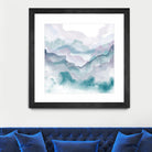 Layers of Spring D by THE Studio on GIANT ART - turquoise abstract