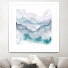 Layers of Spring D by THE Studio on GIANT ART - turquoise abstract