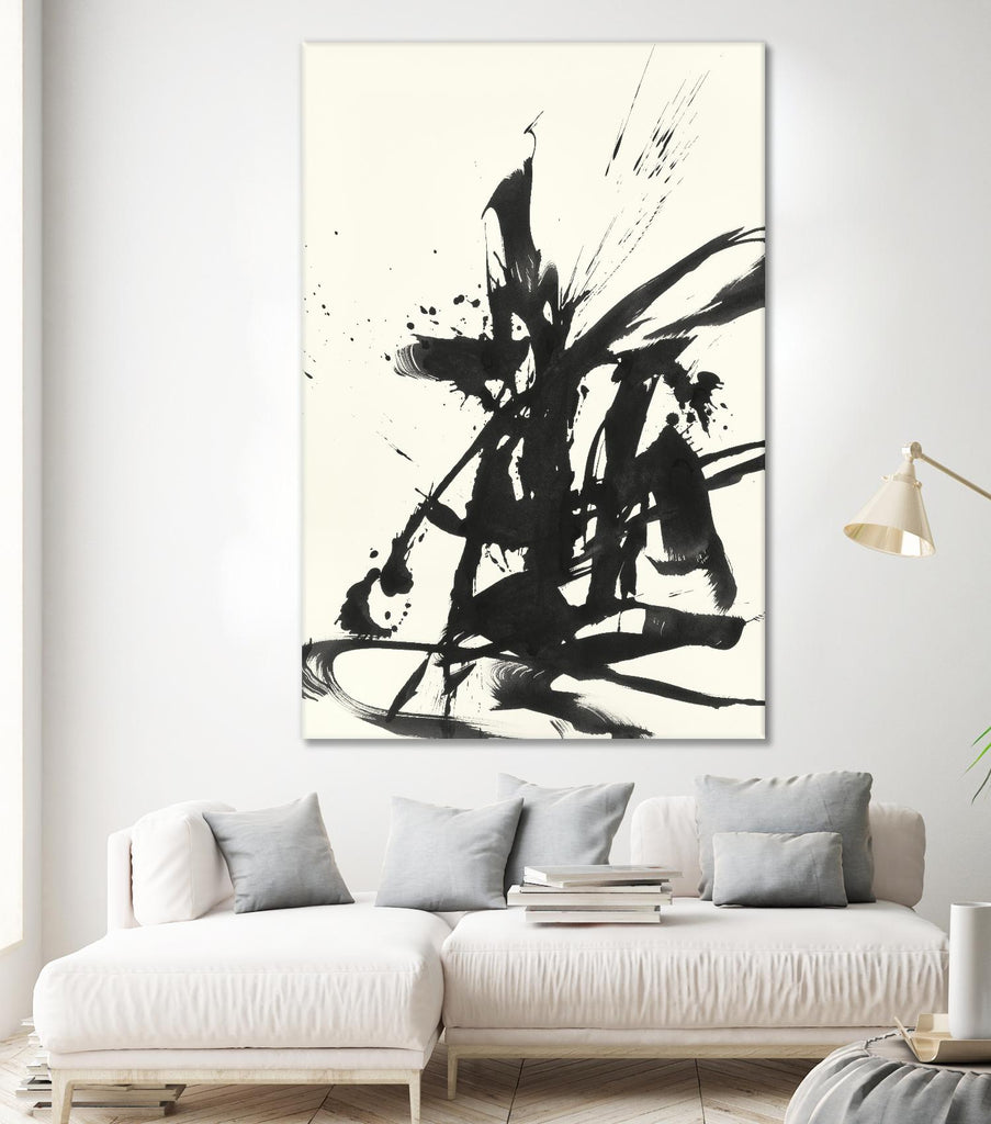 Marked 1 by Paul Ngo on GIANT ART - black abstract