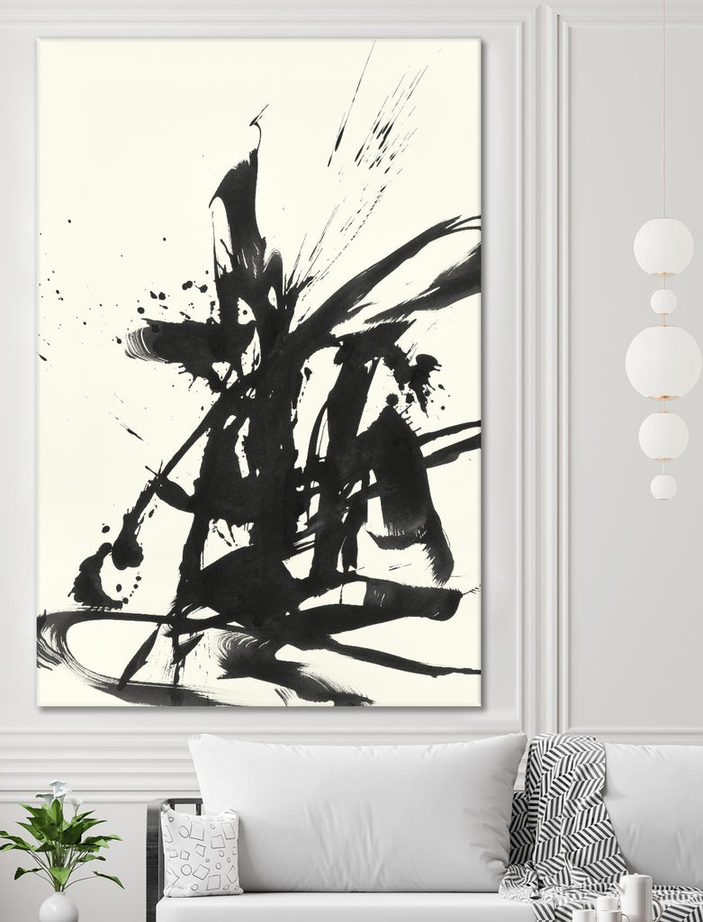 Marked 1 by Paul Ngo on GIANT ART - black abstract