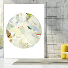 Radial Bliss by KG Studio on GIANT ART - blue abstracts circle