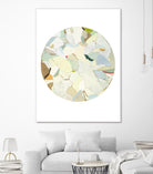 Radial Bliss by KG Studio on GIANT ART - blue abstracts circle